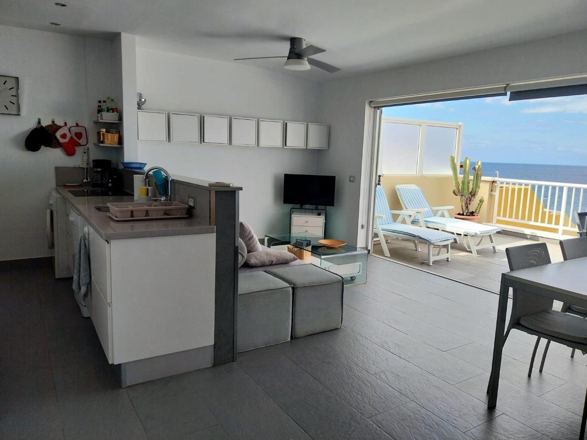 Ferienwohnung Atico Frente Mar Los Abrigos Exterior foto